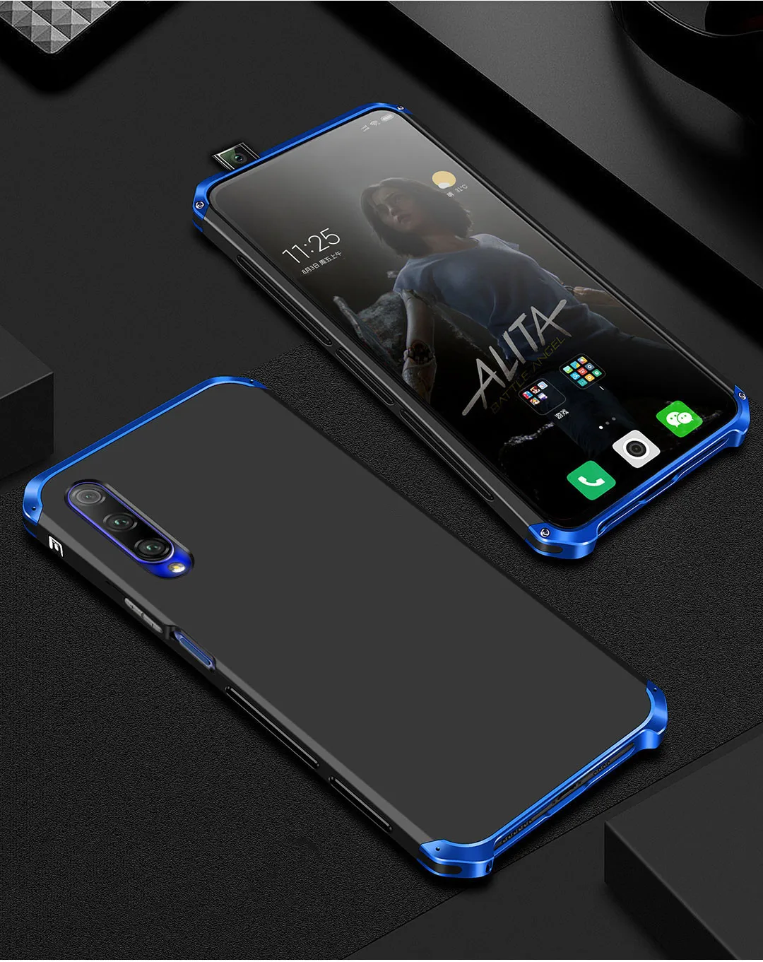 Роскошный противоударный бронированный металлический чехол для Huawei Honor 9X PRO
