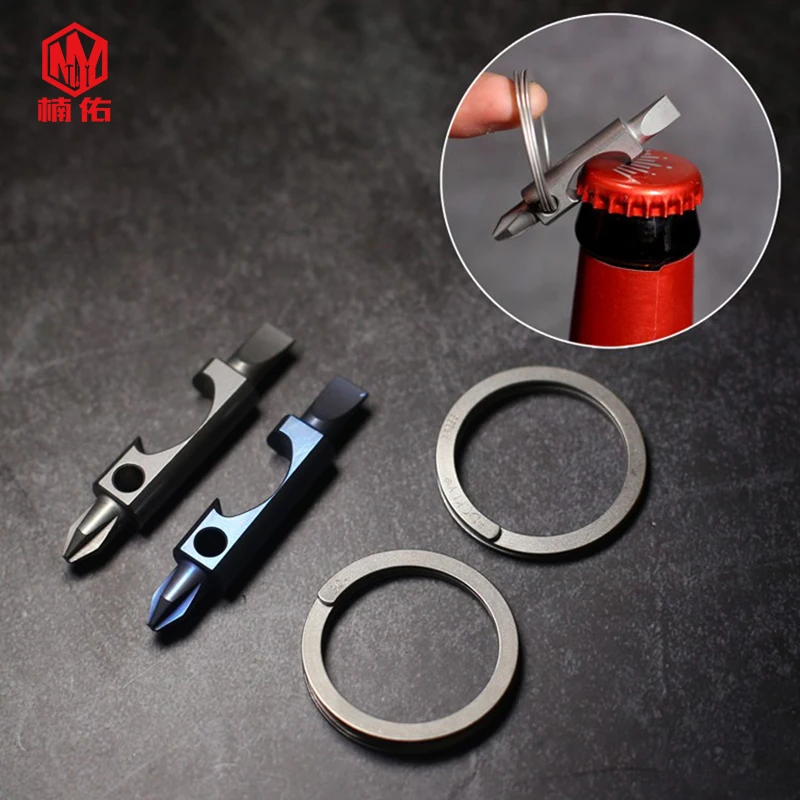 1 шт. мини отвертка из титанового сплава|Уличные инструменты| |