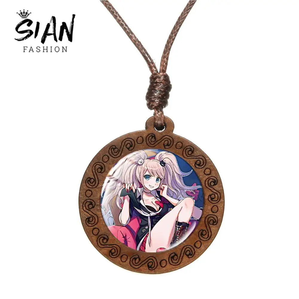 Лидер продаж ожерелье из сериала данганронпа в стиле аниме персонажи