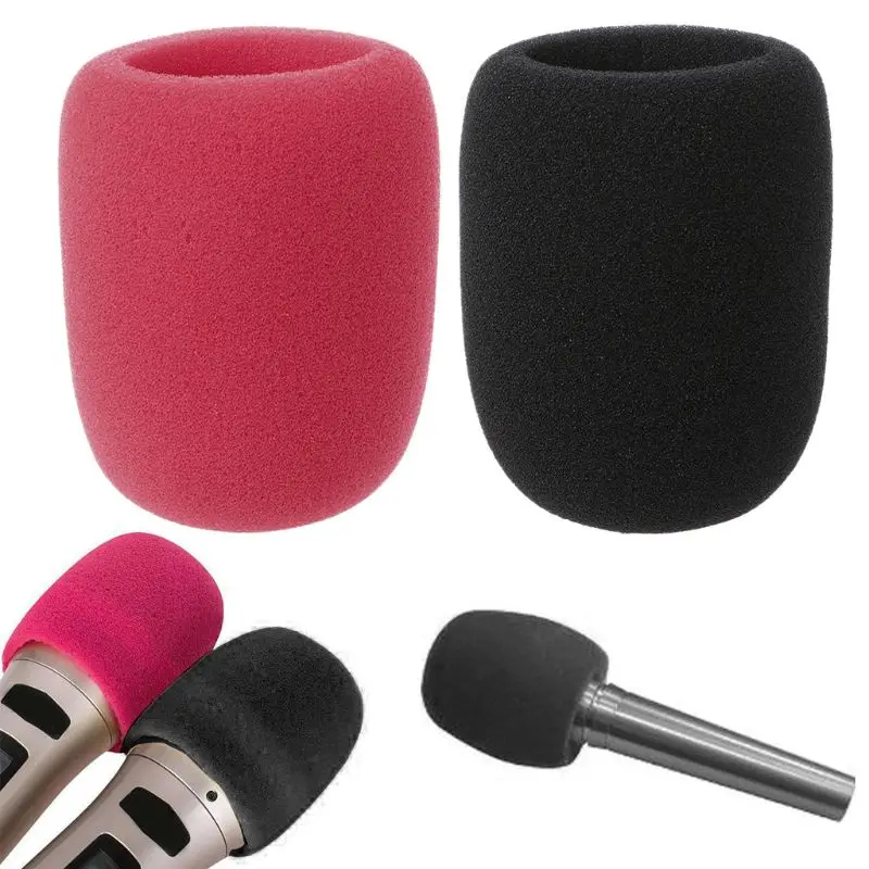 

1pcs Soft Microphone Cap Microphone Foam Thicken Mic Cover Sponge Professional Studio WindScreen Protective Grill Shield