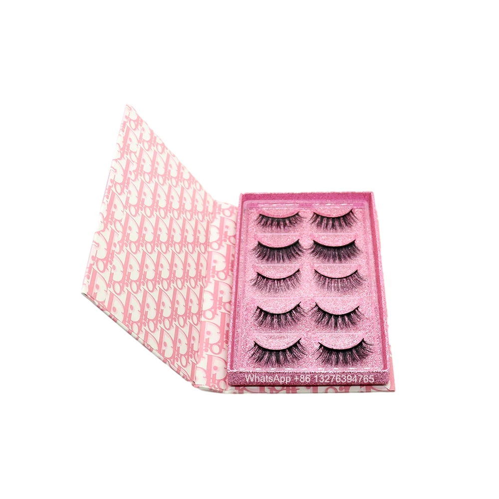 Рисунок 3 - 5 пар, норковые ресницы с логотипом