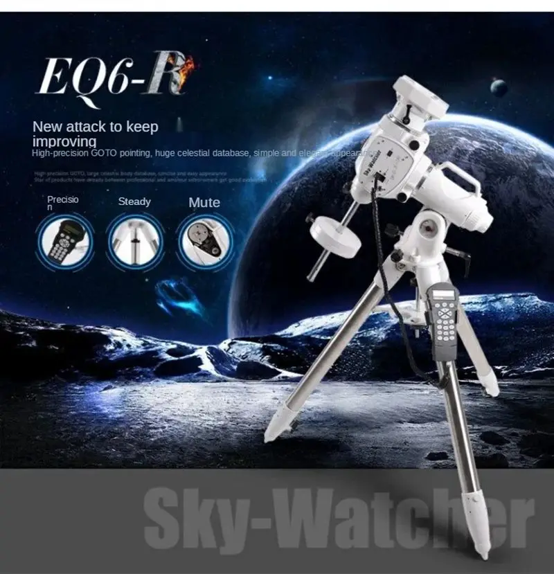 Sky-Watcher new EQ6-R equatorial mount automatic star search and automatic tracking