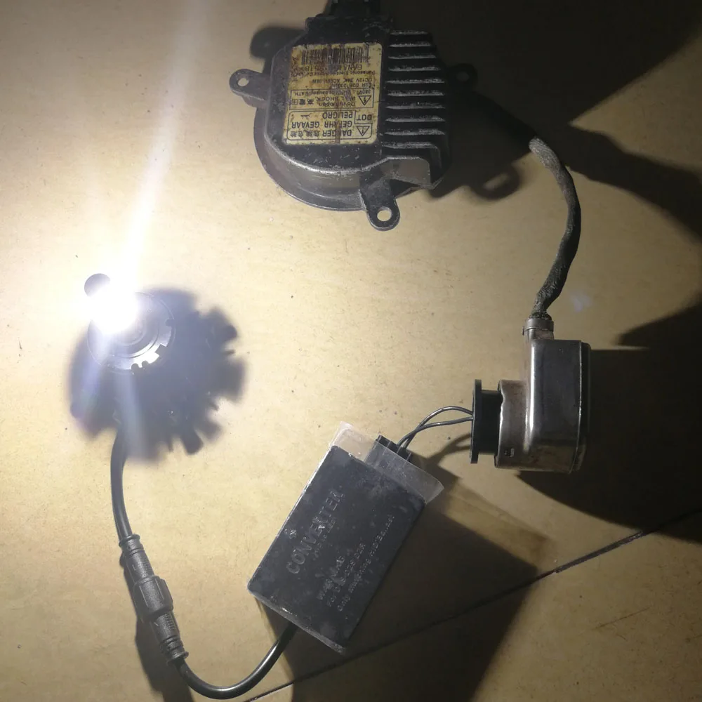 DarkAway D2S D2R D2H Светодиодный лампочки Canbus Plug& Play для xenon HID балласт 35 Вт 4000Lm D1S D3S D4S D5S D8S фар автомобиля светодиодный свет