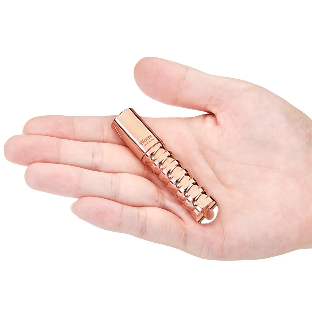 Миниатюрный фонарик Lumintop WORM из различных материалов mokume меди латуни Дамаска 120