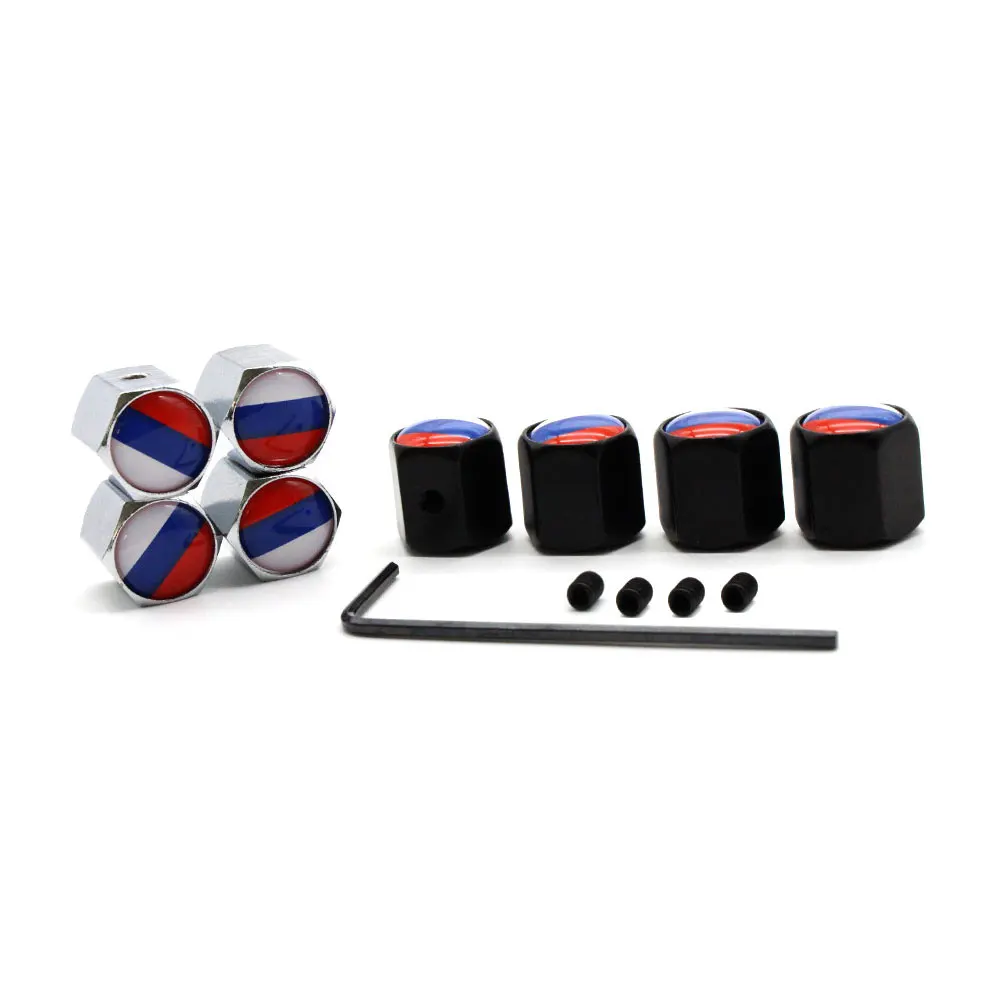 DSYCAR 1 компл. Стайлинг автомобиля цинковый сплав Противоугонная защита с