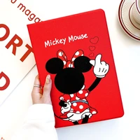 disney tablet pc case is suitable for ipad234air123min12345 ultra slim magnetic cover case