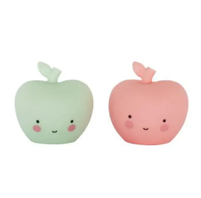 

New style apple Led Night Light Battery Power Table Lamps Birthday Gift Wedding Party Home Decor