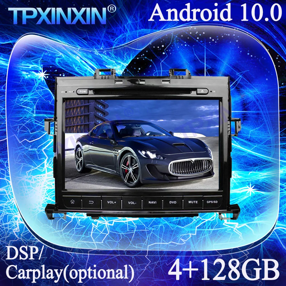 Android 10 0 PX6 4G + 128G для Toyota Alphard 2007-2013 Carplay DSP мультимедийный рекордер GPS навигатор