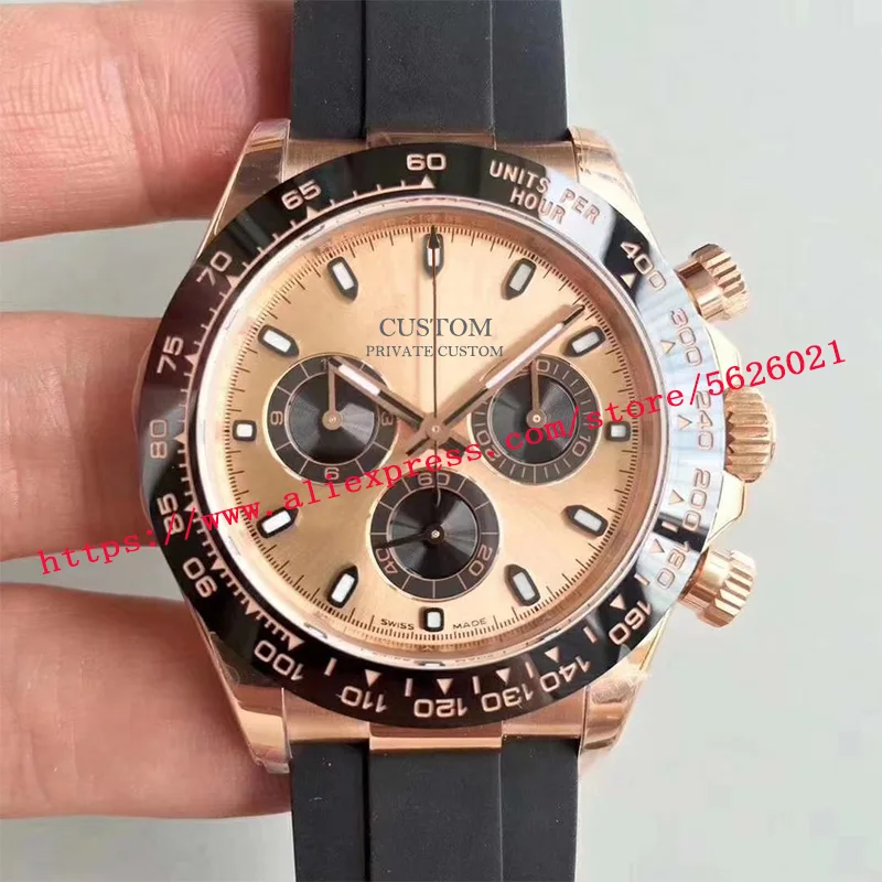 Мужские автоматические механические часы 39 мм мужские светящиеся