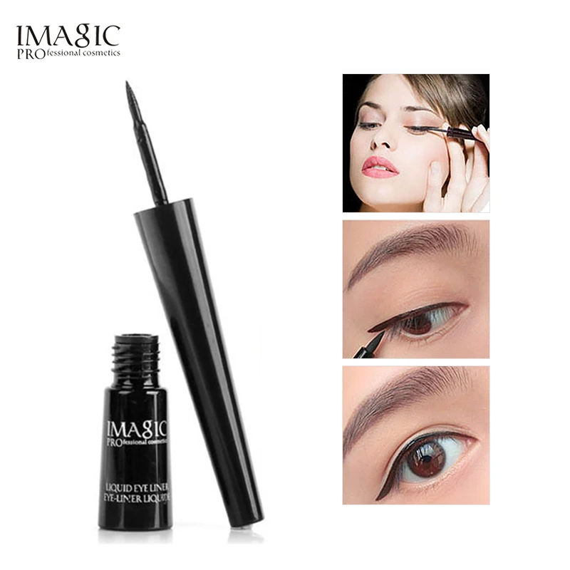 IMAGIC 1 шт. Pro жидкая Водонепроницаемая подводка для глаз Тип Косметическая подводка для глаз природа длительное время для женщин Красота Косметика