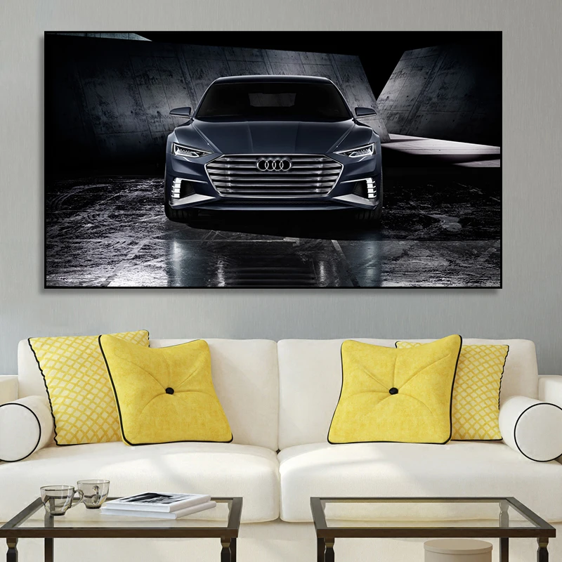 

Электрическая Автомобильная Картина на холсте Audi постеры и принты гостиная украшение для дома Настенная картина на стену