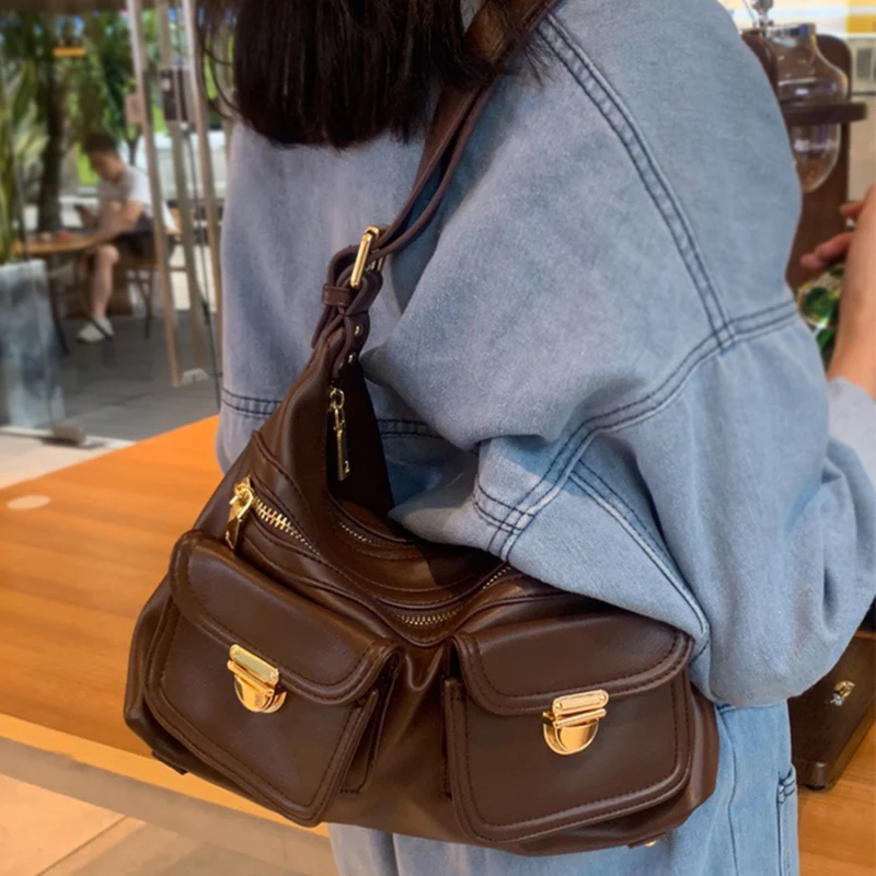 

Новинка 2021, модная женская сумка через плечо, элегантная сумка-тоут из спилка, высококачественные женские сумки-мессенджеры, черные