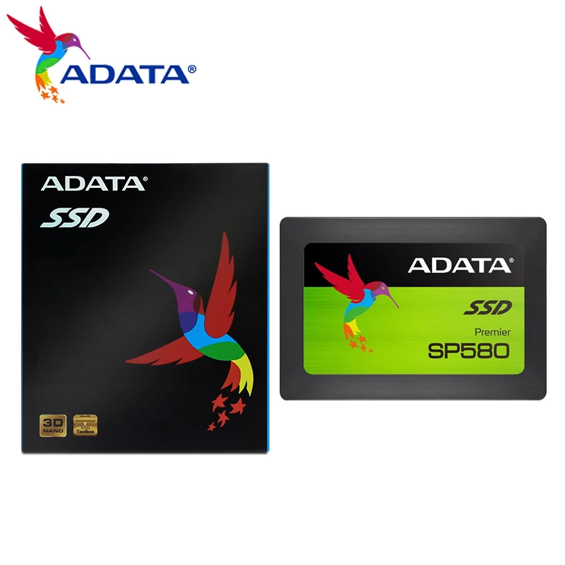 ADATA SP580 SSD 120 ГБ 240 480 960 2 5 дюйма SATA III накопитель для ПК настольного ноутбука