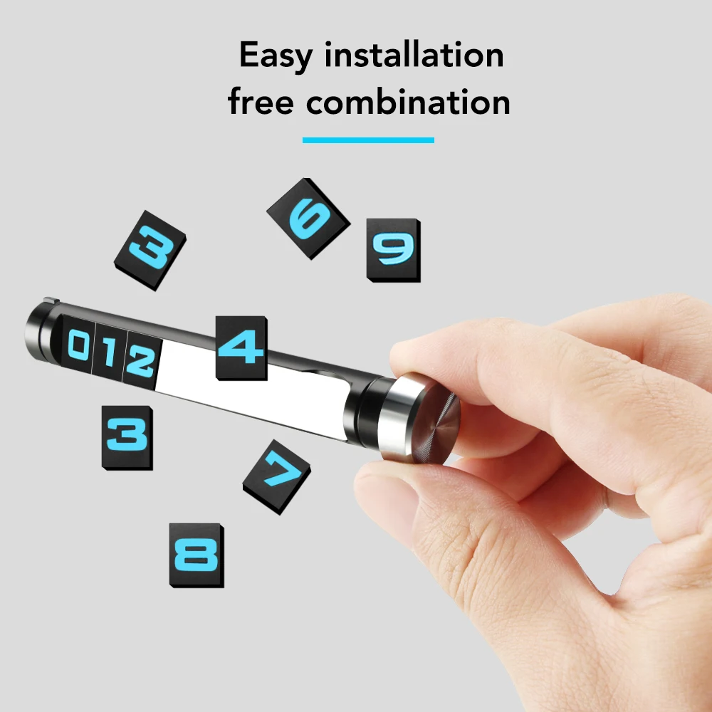 Стайлинг автомобиля временная парковочная карта для Kia Rio K2 Sportage Soul Mazda 3 6 Lada Skoda