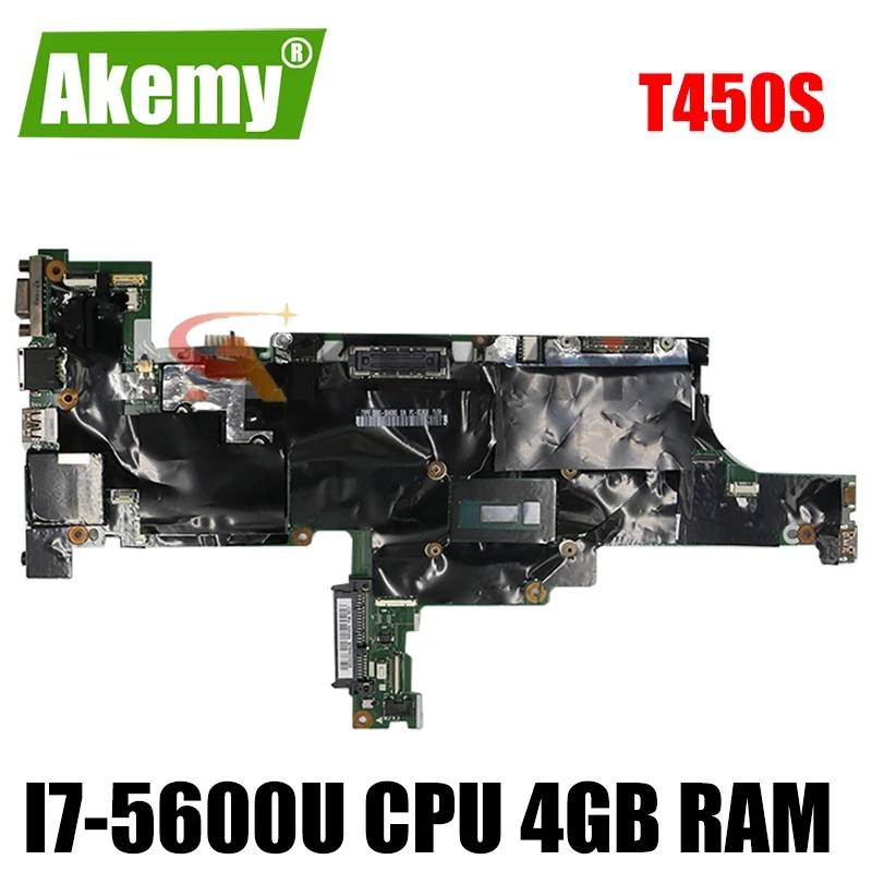 

Для Lenovo ThinkPad T450S Материнская плата ноутбука FRU 00HT756 00HT752 AIMT1 NM-A301 с i7-5600U процессор 4 Гб оперативной памяти 100% тестирование Быстрая доставка