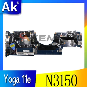 da0li8mb6f0 for lenovo thinkpad yoga 11e motherboard mainboard 3rd gen 20g8 20ga n3150 ddr3 fru 01av952 01av953 01av954 01av955 free global shipping