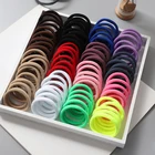 Женские эластичные резинки для волос 30 шт.компл. красочные нейлоновые резинки для девочек повязка на голову резинка для волос Детские аксессуары для волос