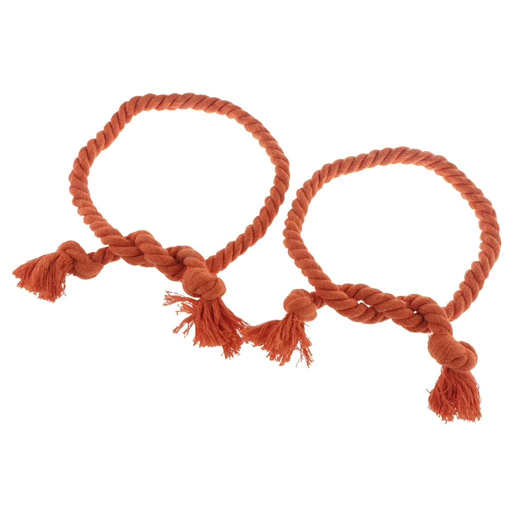 Hand Weave Rope Tiebacks Holdbacks For Curtains Voile Nets Drapes Total Length - 86cm (2pcs Pack) | Дом и сад