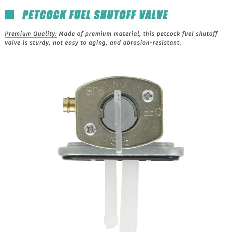 

Gas Fuel Tank Switch Valve Durable Gas Tank Petcock Anti Corrosion for Yamaha YZ80 85 250 400 426 450 1998-2003