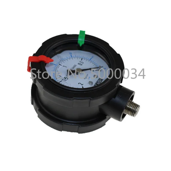 

60mm Corrosion Resistance Double Side PP Pressure Gauges