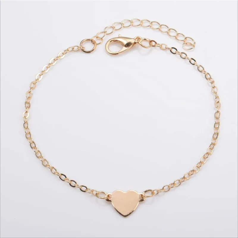 Delysia King European and American fashion simple sexy heart-shaped bracelet | Украшения и аксессуары