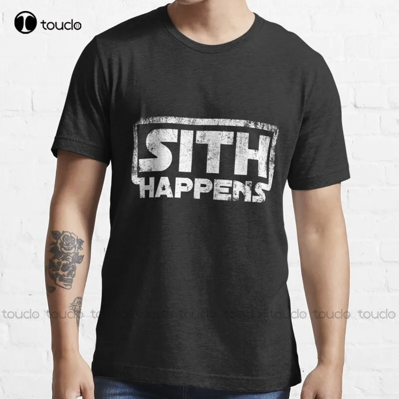 

New Sith Happens T-Shirt Cotton Tee Shirt S-5Xl Unisex mens 3xl t-shirts