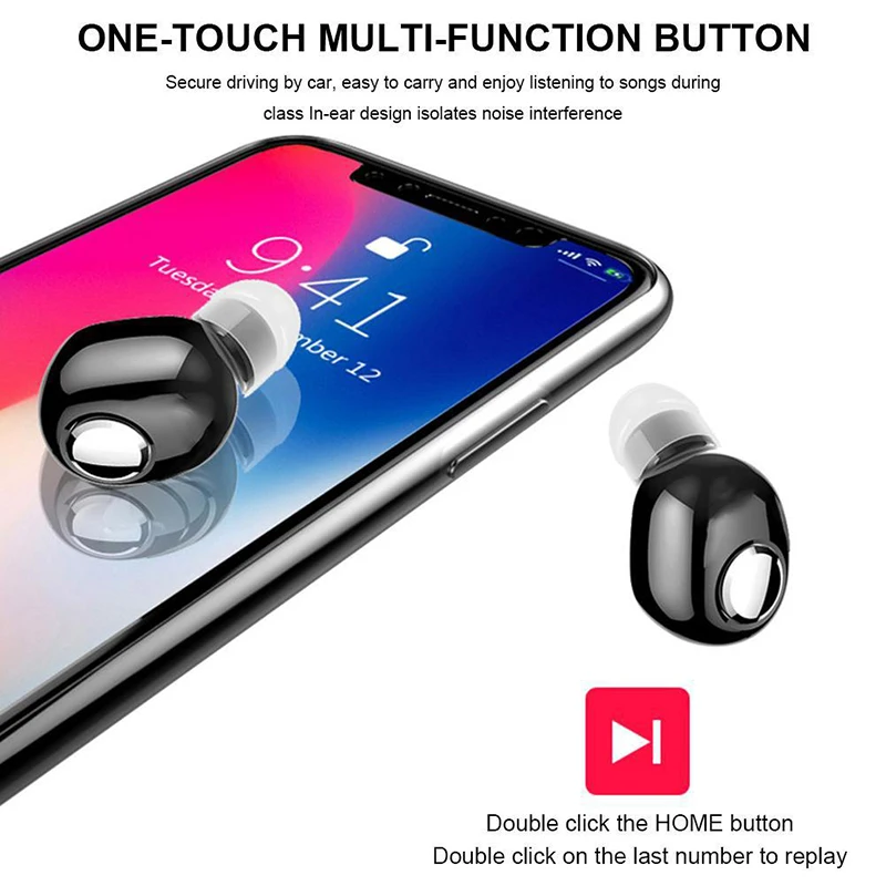 1 шт. L15 беспроводные Bluetooth наушники BT 5 0 стерео спортивные гарнитура с микрофоном