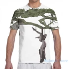 Футболка унисекс с принтом изогнутая в бонсай шибари