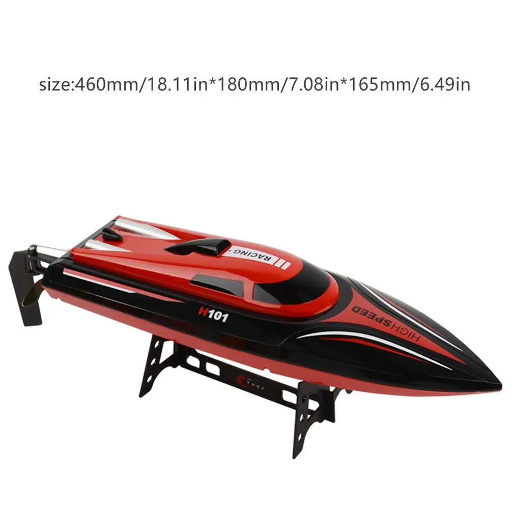 

2020 New H101 Speed Boat 2.4GHz 4CH RC Remote Control High Speed Boat Racing with LCD Display Toys Gift for Children Kids