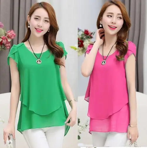 

Summer 2020 short mint sleeve t shirt Women Top Garment