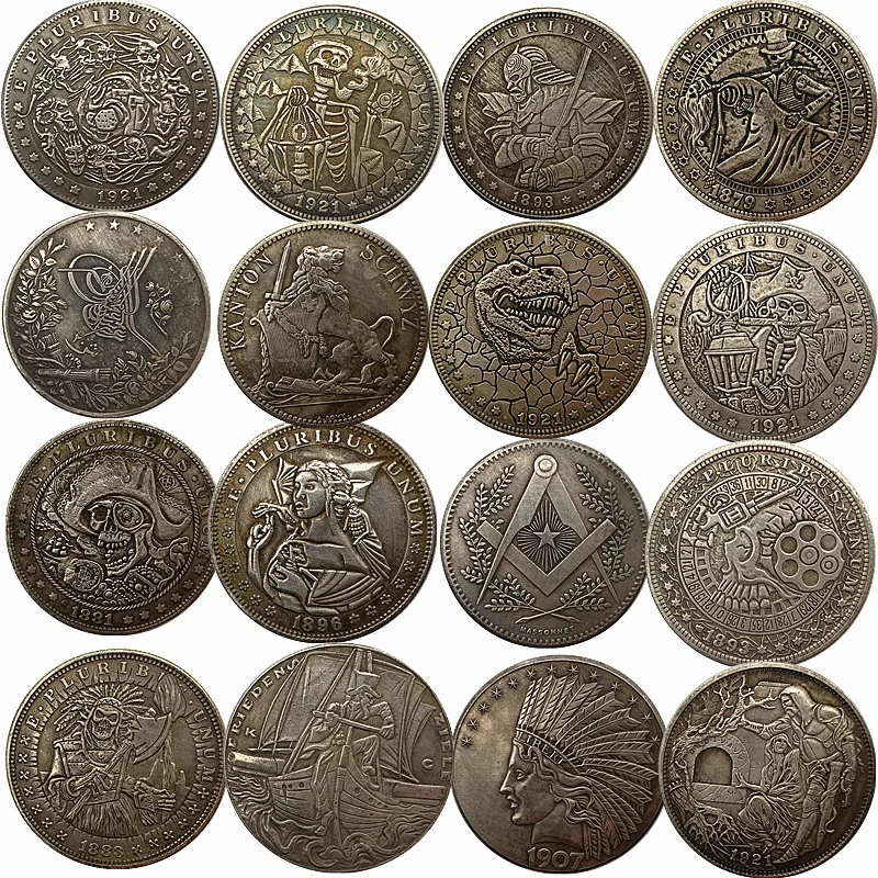 

Американская вигрантная монета, череп, Пиратская памятная Коллекционная монета, подарок, удачная монета