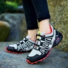 Мужские и женские походные туфли, водостойкие Нескользящие походные туфли, обувь для кемпинга, размеры 36-42, новинка 2021