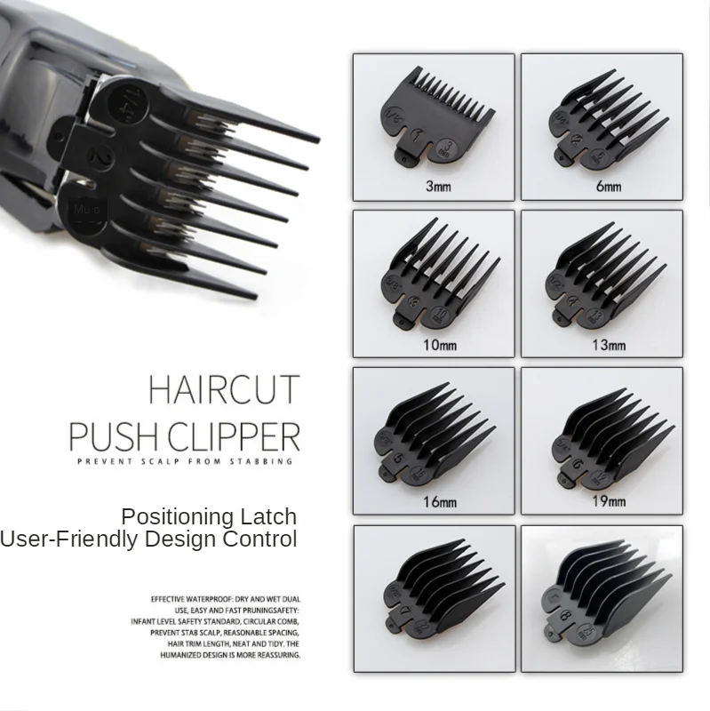 8 шт. машинка для стрижки волос ограничитель гребень направляющая насадка Размер