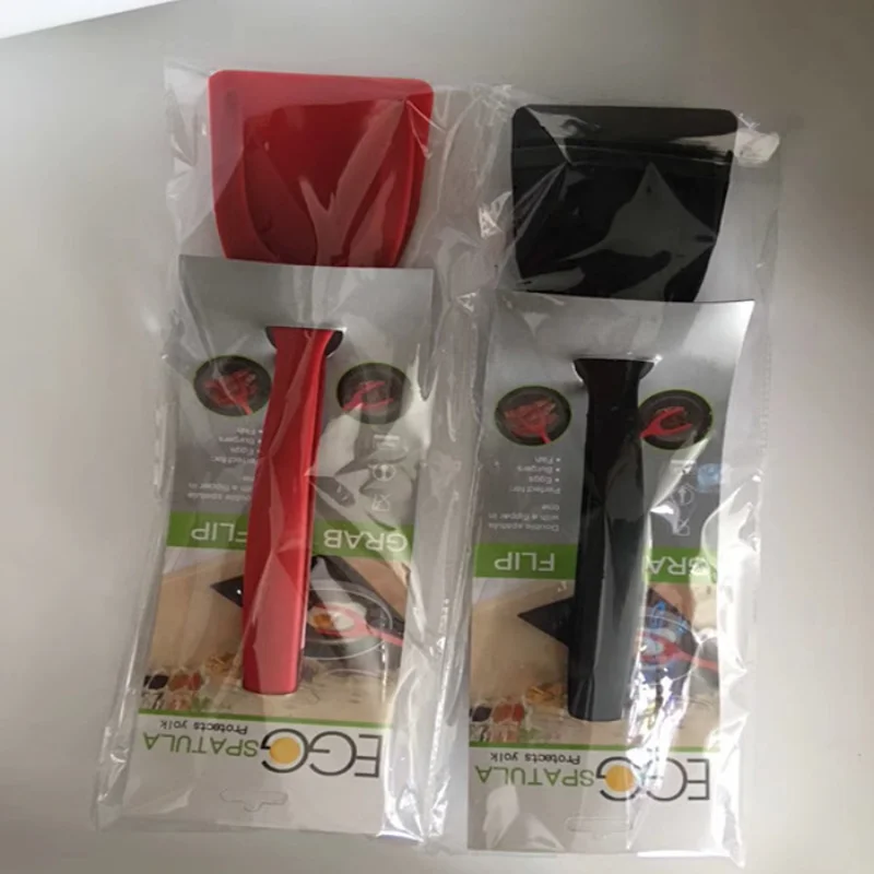 2 в 1 омлет шпатель мыло используется для тостов Блин Яйцо зажима флип щипцы Кухня