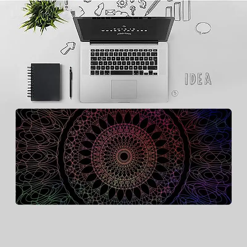 

Mandala Colorful Rubber Mouse Durable Desktop Mousepad Desk Table Protect Game Office Work Mouse Mat pad Non-slip Laptop Cushion