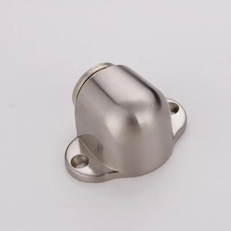 Магнитный держатель для двери из цинкового сплава мощный напольный матовый