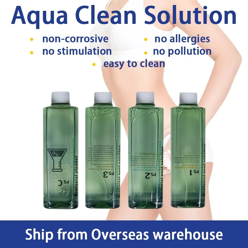 

Aqua Clean Solution Peel Concentrated 500Ml Per Bottle Facial Serum Hydra For Hydro Dermabrasion
