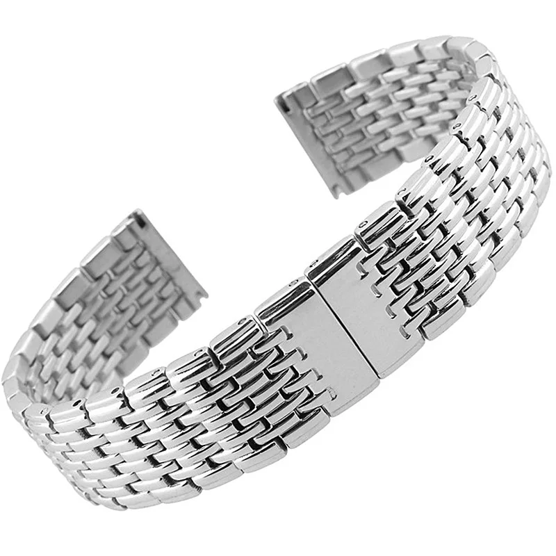 Купить Твердый браслет из нержавеющей стали для Longines La Grande, браслет 13 мм, 18 мм, 20 мм, 22 мм, застежка-бабочка, аксессуары для часов