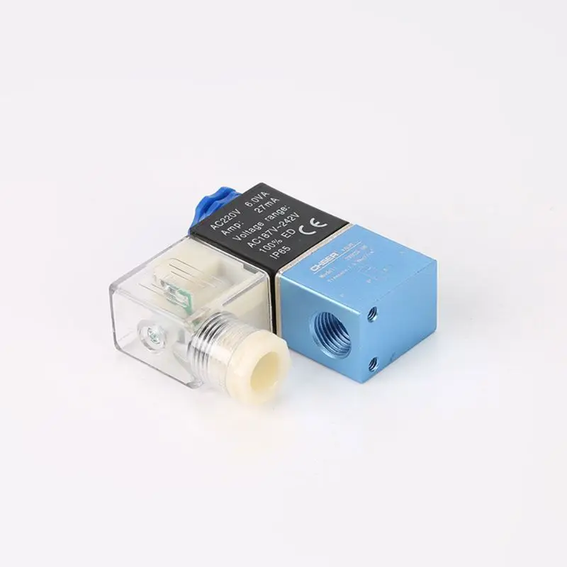 

12V 24V Pneumatic Electric Solenoid Valve 2 Position 2 Port Normally Closed