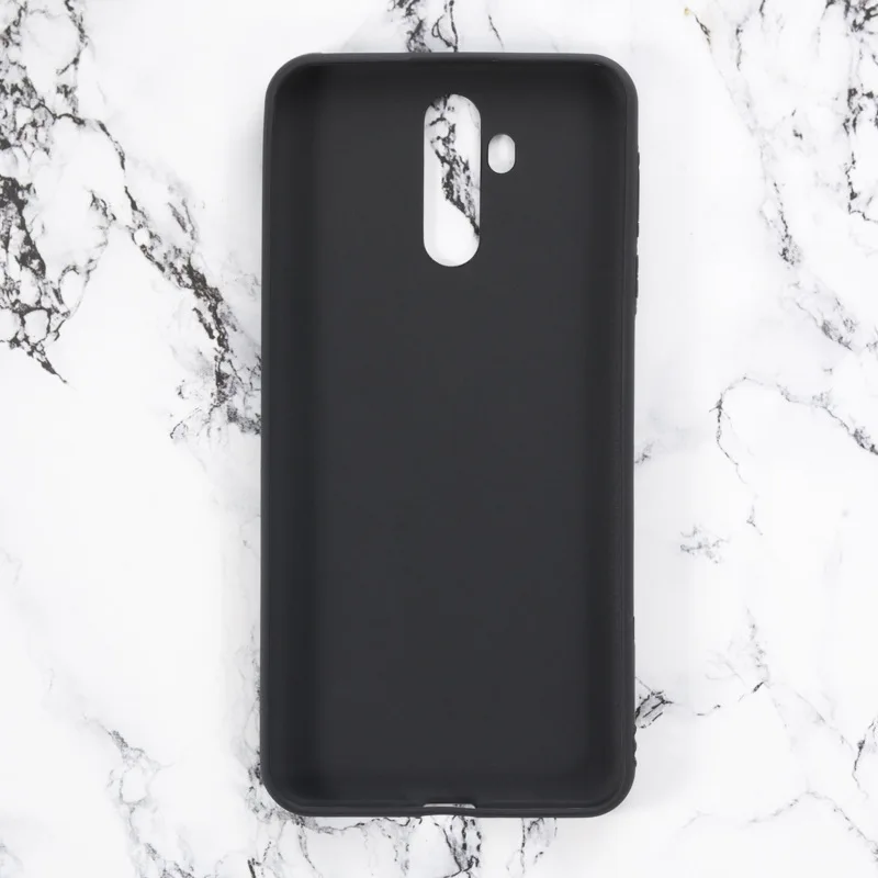 Тонкий матовый прозрачный черный мягкий чехол для Oukitel K9 противоударный защитный