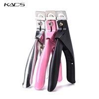 Nail Art Clipper Cutter U word Cut False Nail Tips Edge Cutters Manicure Tools Acrylic Gel French False Nail Tips Cutter Trimmer