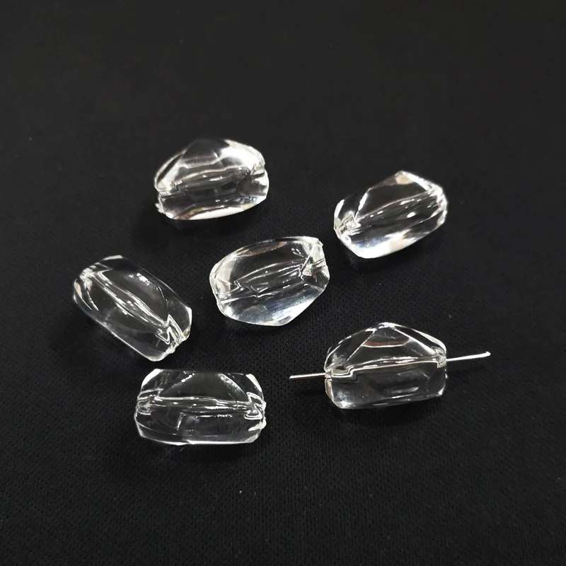 

21mm*13mm*13mm 190pcs/bag Clear Acrylic/Irregular/Jewelry Accessories/DIY Hand Made /Finding Beads