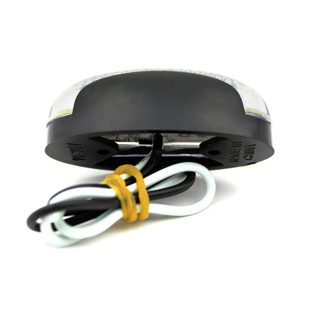 

1.18inch Car Side Light 10V-30V Accessory Black + Clear Clearance Lamp