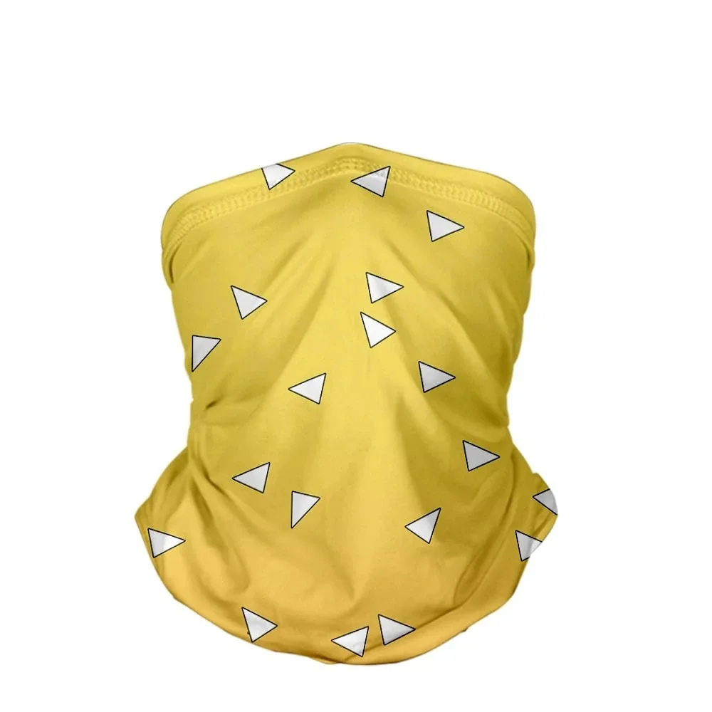 

2021 Cosplay New Design Fashionable Anime Demon Slayer Kimetsu No Yaiba Cosplay Mask Scarf Prop Kamado Tanjirou Nezuko Masks