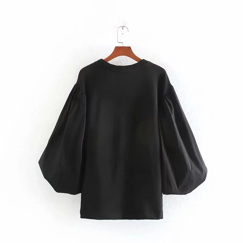 Черная розовая однотонная женская толстовка с длинным рукавом и круглым вырезом, Женская Толстовка на зиму и осень, повседневные свободные женские толстовки с капюшоном, пуловер