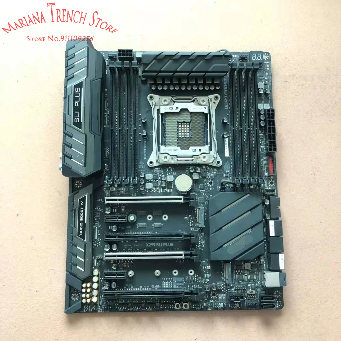 

Материнская плата X299 SLI PLUS для MSI рабочей станции, Core X-series LGA2066 DDR4 PCI-E 3,0 4 × PCI-E X16 2 × PCI-E X1 U.2 M.2 SATAIII USB3.1