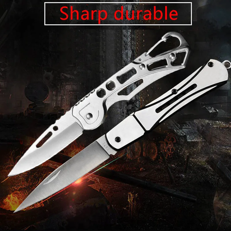 Складной нож из нержавеющей стали для самообороны Многофункциональный Военный