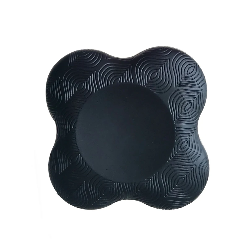 Йога наколенники Поддержка для йоги и пилатеса - Цвет: Black - 1 PC