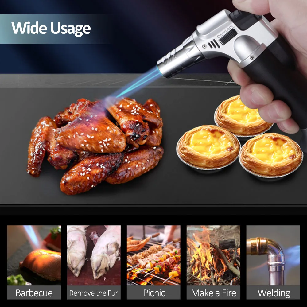 Butane Burner Welding Gas Torch Flame Gun Brazing Flamethrower Outdoor Camping BBQ Portable Soldering Heat Equipment | Инструменты