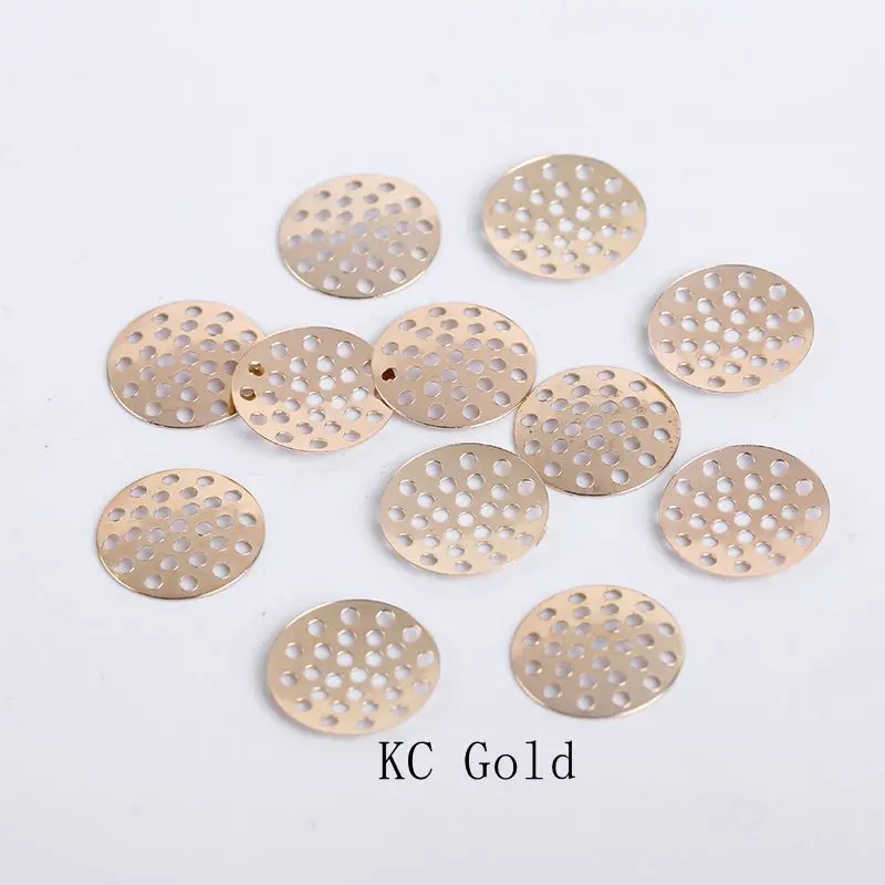 50 шт./лот броши на основе металлического диска оболочка Цветок Кабошон ободок